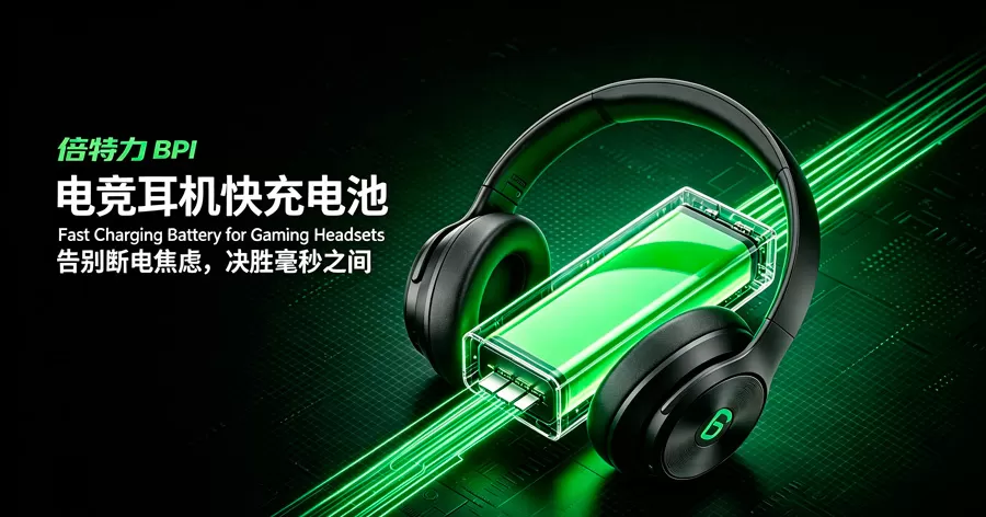 电竞耳机快充电池：告别断电焦虑，决胜毫秒之间