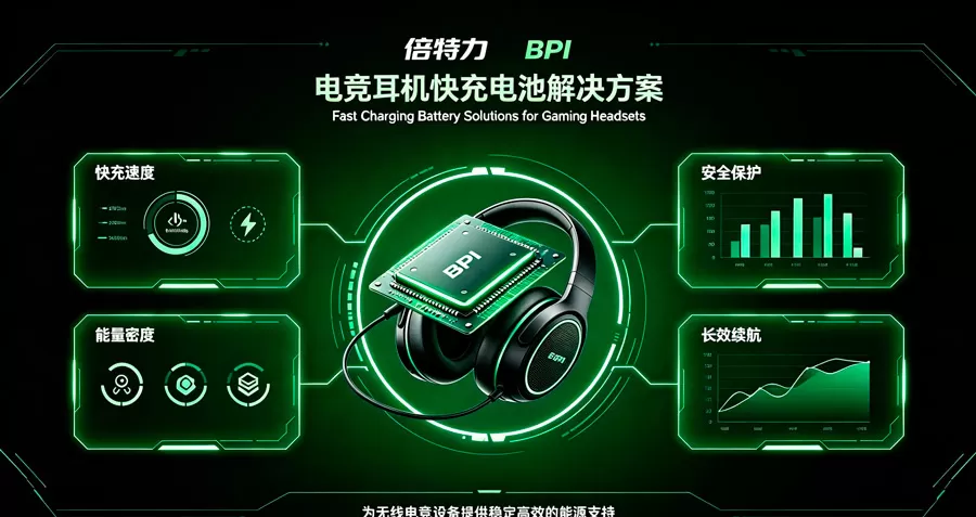 电竞耳机快充电池：告别断电焦虑，决胜毫秒之间