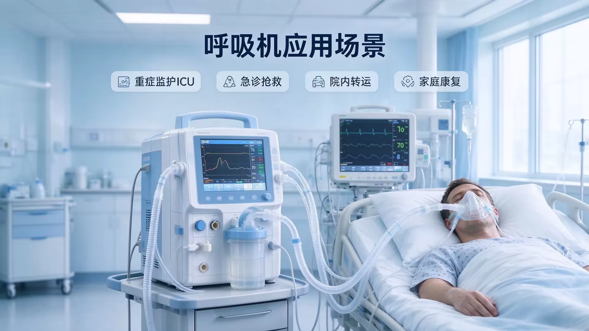 生命守护的动力基石：  倍特力聚合物电池，筑牢医用呼吸机底层安全防线