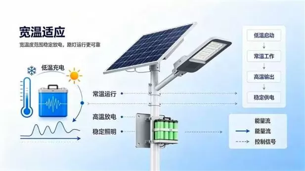 长夜不熄的“光之心脏”： 倍特力镍氢电池在太阳能路灯领域的技术价值
