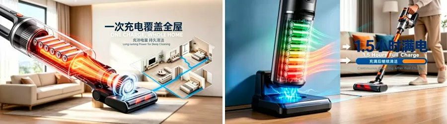 持久清洁的“动力引擎”：倍特力锂电池凭什么成为无线吸尘器的动力首选