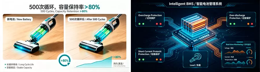 持久清洁的“动力引擎”：倍特力锂电池凭什么成为无线吸尘器的动力首选