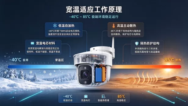昼夜守护的“动力源泉”： 倍特力锂电PACK电池在智能监控领域的技术价值