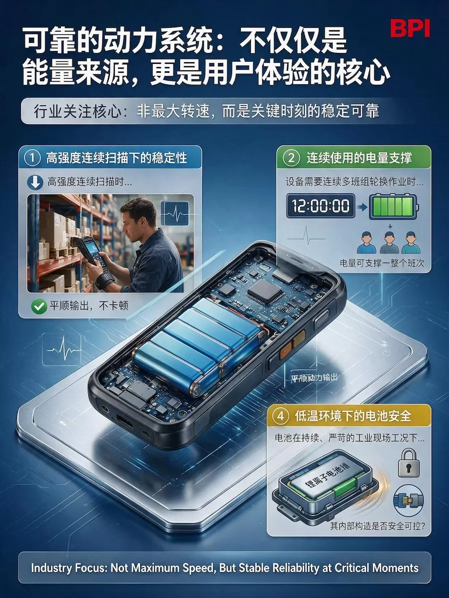工业现场的“续航引擎”:倍特力锂电池在工业级PDA领域的技术价值 工业现场的“续航引擎”:倍特力锂电池在工业级PDA领域的技术价值
