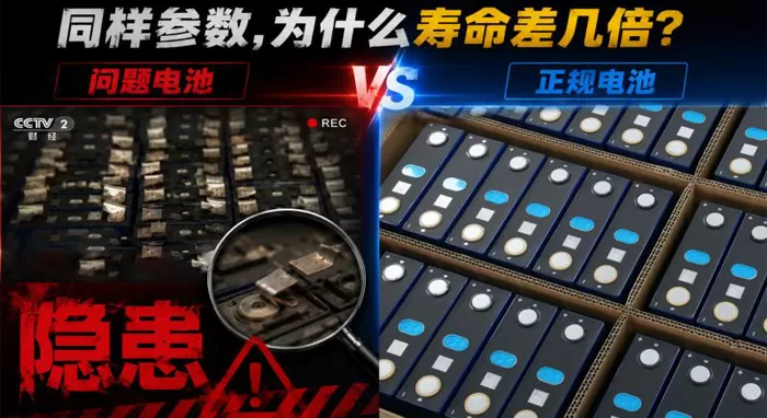 同样参数，为何寿命差距如此之大？央视曝光背后原因，答案藏在电芯里！
